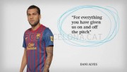 First Team Players thank Joseph Pep Guardiola