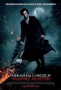 Download Abraham Lincoln: Vampire Hunter (2012) TS 400MB Ganool 